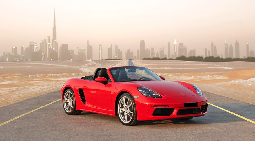 Rent Porsche in Dubai