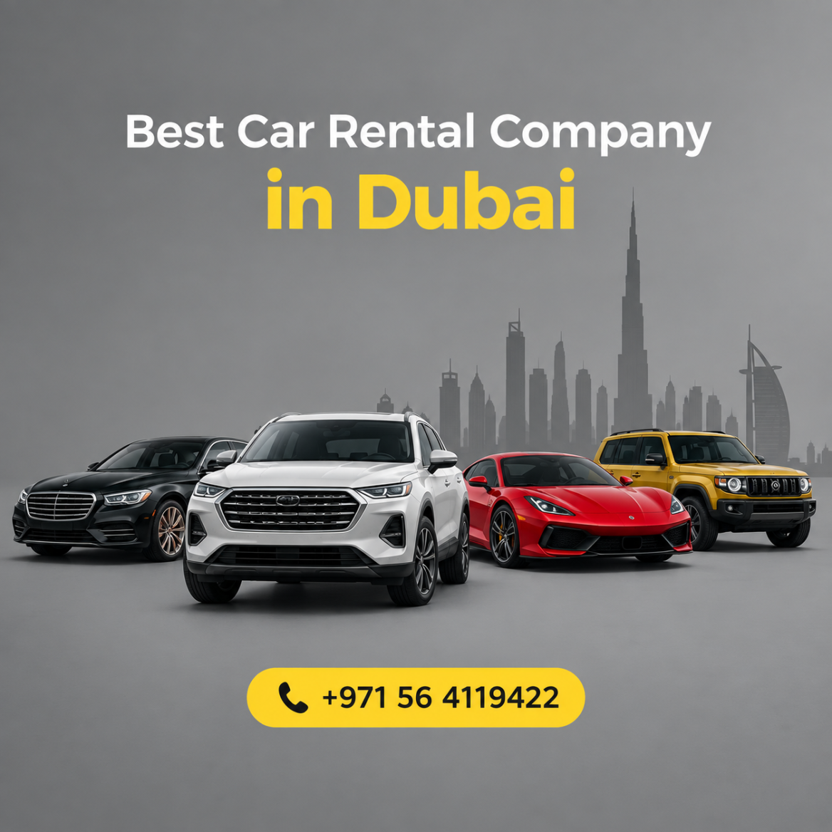 Car Rental in Dubai